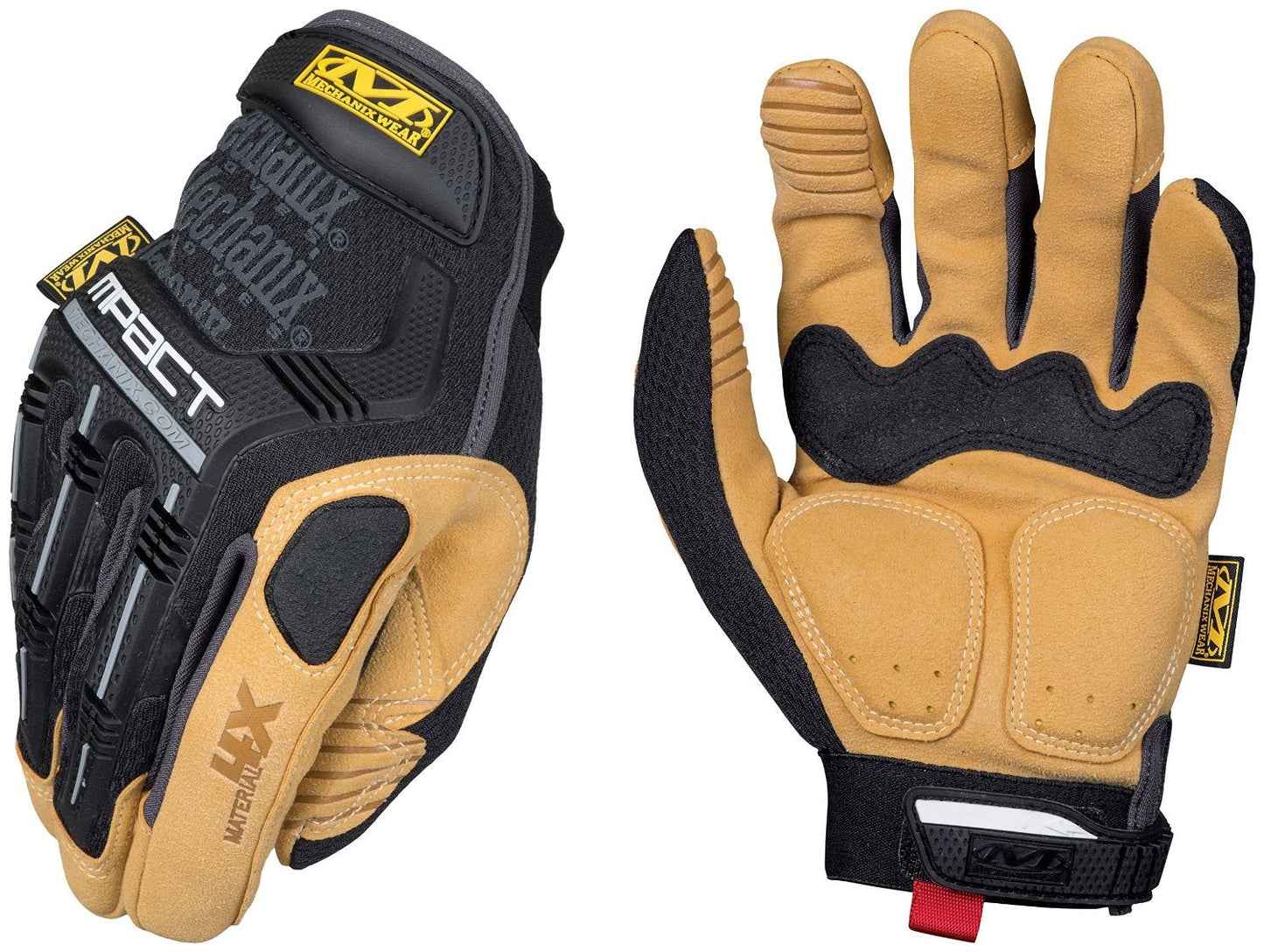 Mechanix Wear MP4X-75-009 Material4X M-Pact Gloves, Medium