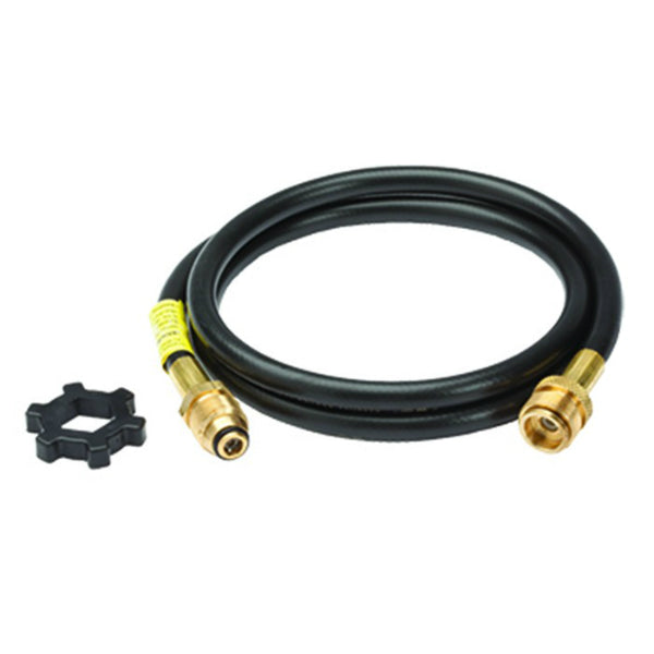 Mr Heater® F273702 Propane Hos Assembly, Solid Brass Fittings, 12'
