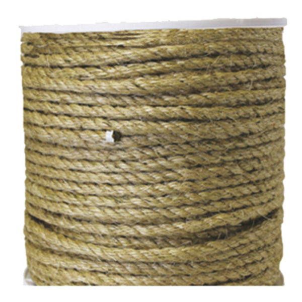 Mibro 644871TV Natural Sisal Rope, 1" x 65'