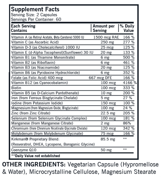 Men's Multi-Vitamin & Mineral