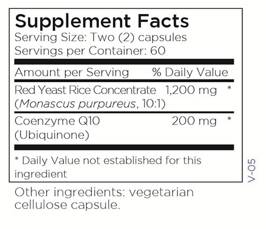 Red Yeast Rice w/CoQ10