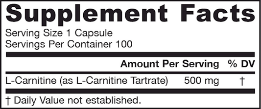 L-Carnitine 500 mg