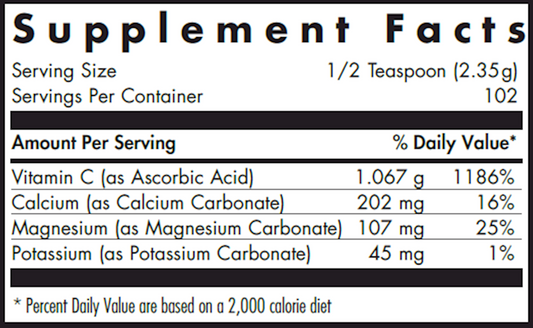 Buffered Vitamin C Powder