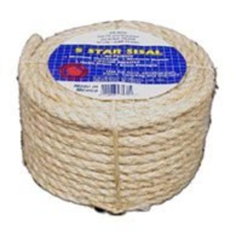 Tw Evans Cordage 22-400 Sisal Rope, 3/8" X 732'