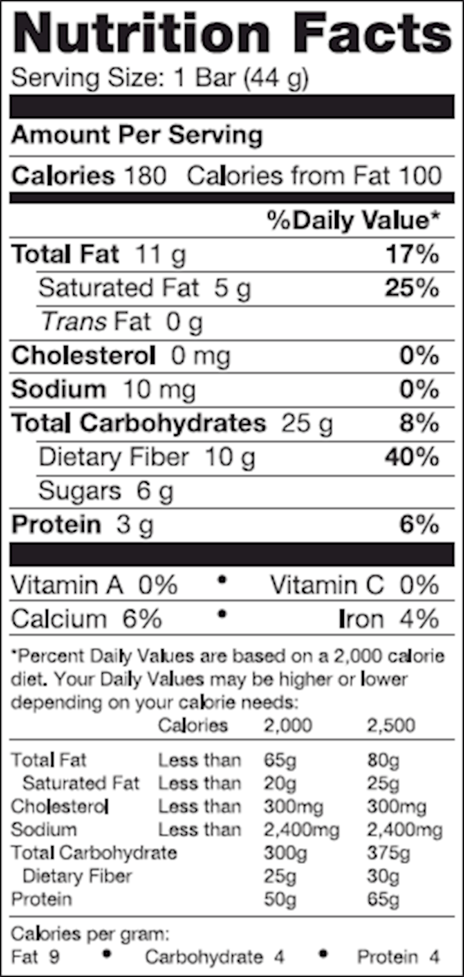 Cocoa Cassava Bar