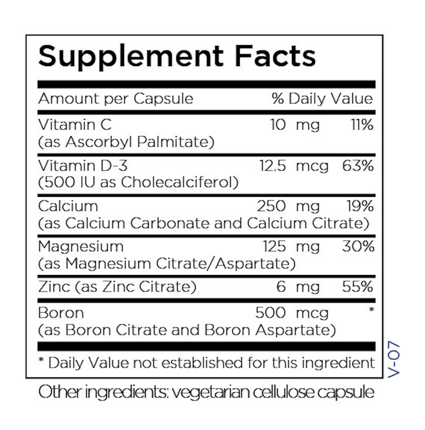 Cal/Mag/Zinc w/ Vit D Plus