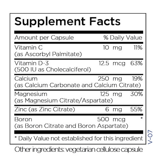 Cal/Mag/Zinc w/ Vit D Plus
