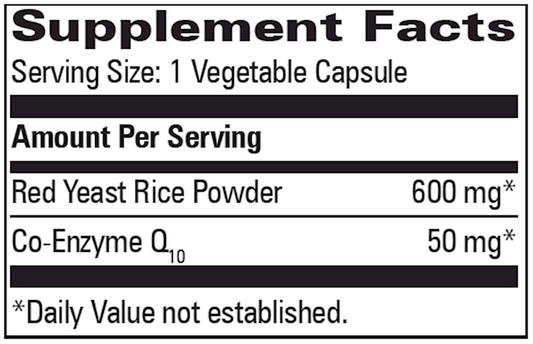 Red Yeast Rice with CoQ10