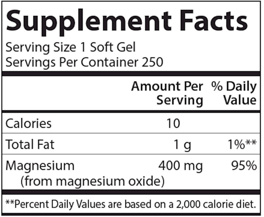 Liquid Magnesium 400 mg