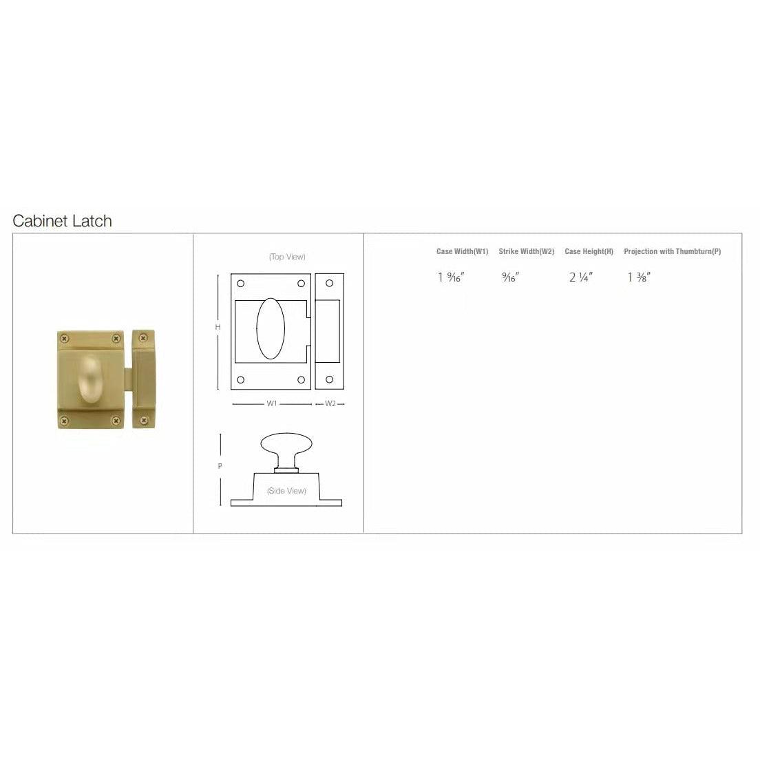 Cabinet Latch