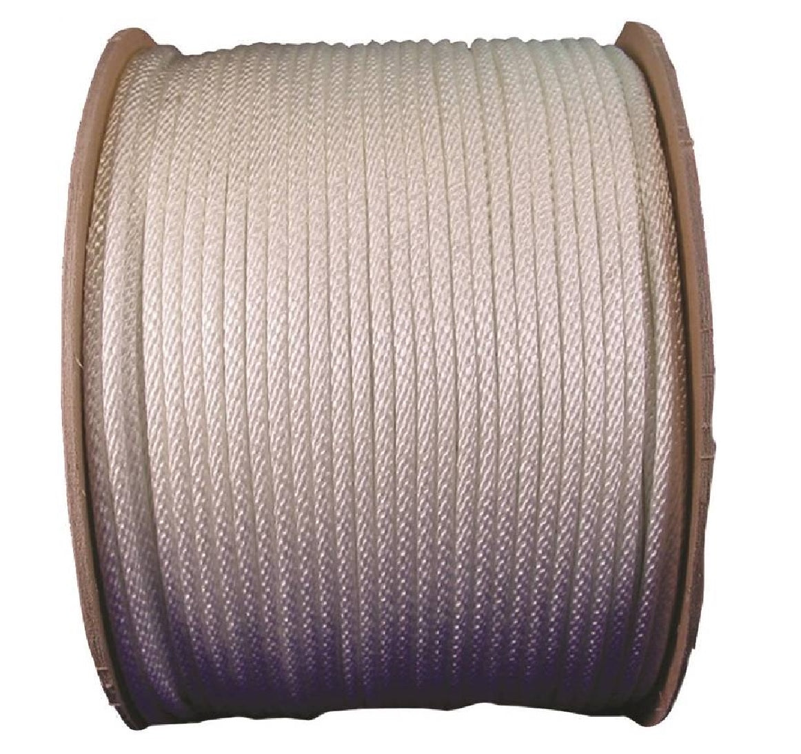Wellington 5220844/10128 Braided Nylon Rope, 1/4 Inch X 500 Feet, White