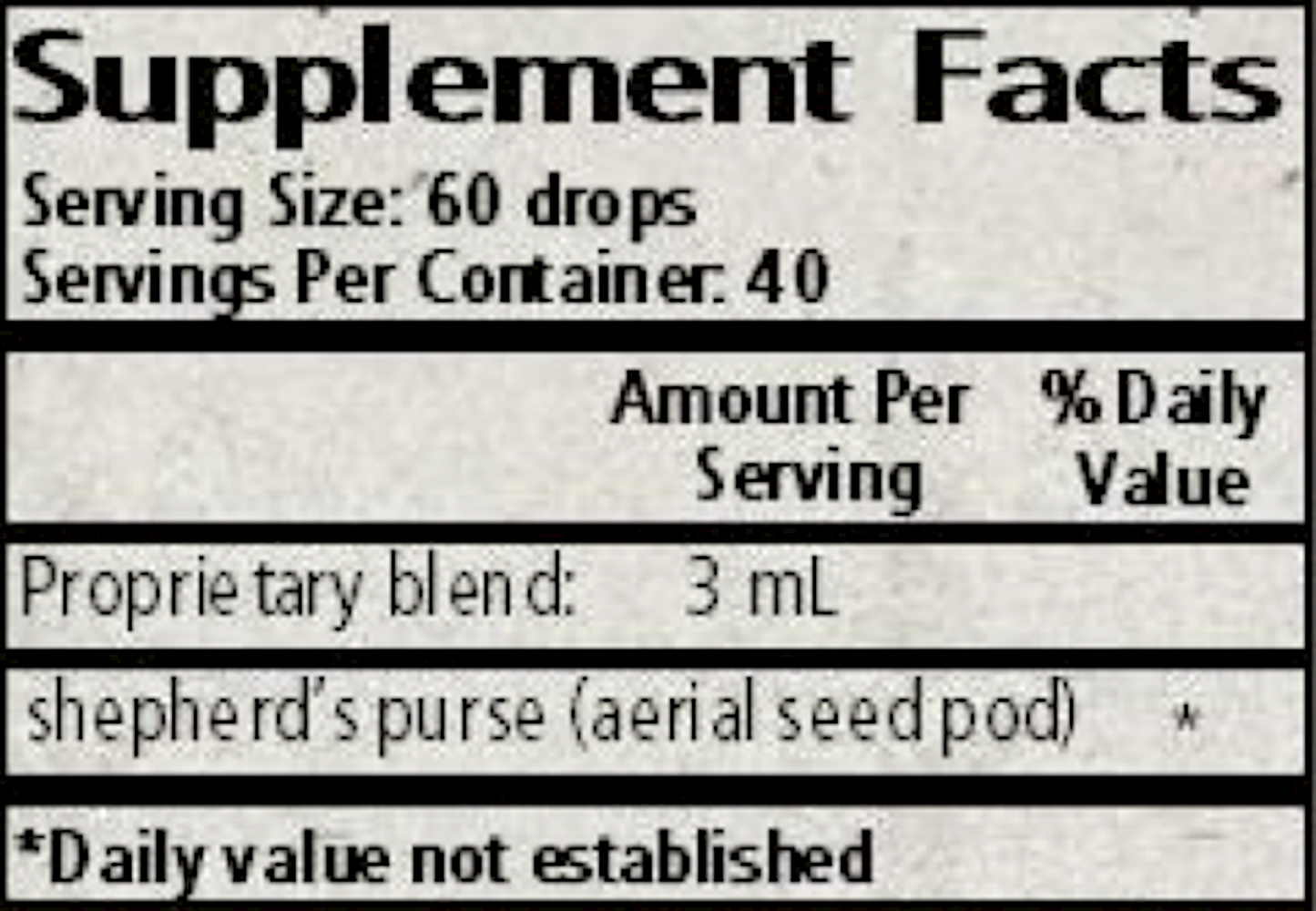 Capsella/shepherd's purse