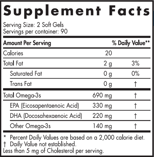 Arctic Omega Lemon 1000 mg