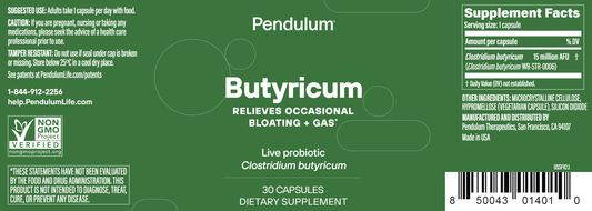 Butyricum 30 capsules