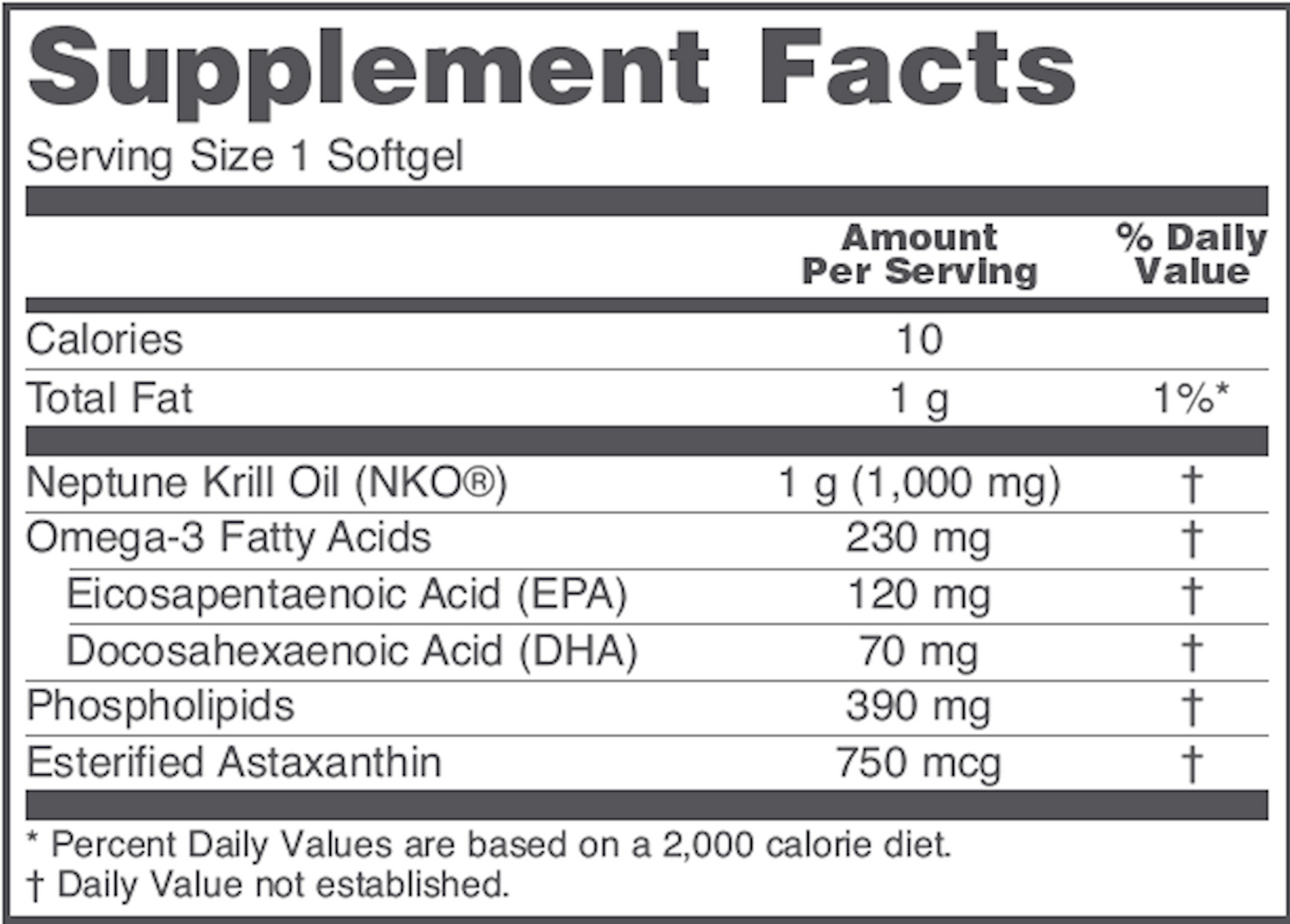 Neptune Krill Oil 1000 mg