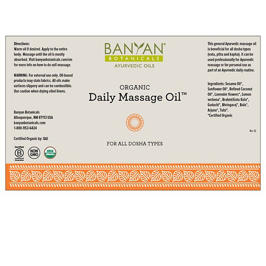 Daily Massage Oil