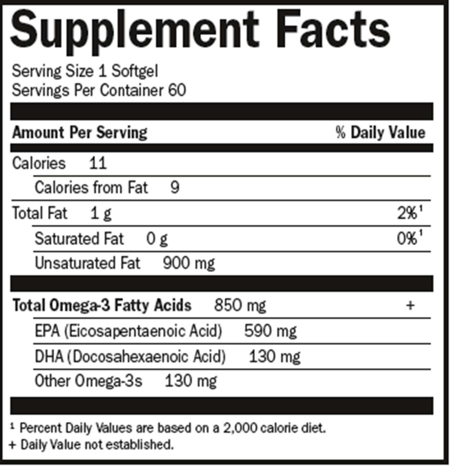 Omega-3 Orange Flavor