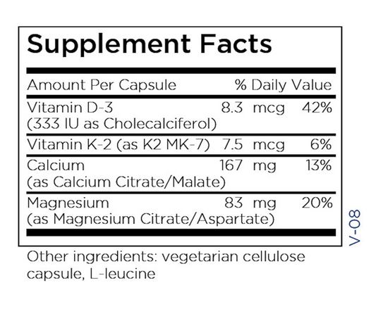 Cal/Mag Plus w/Vitamin D & K2