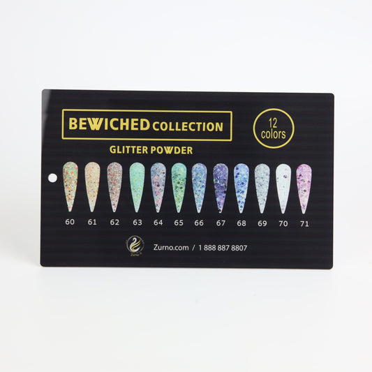 Glitter Powder | #60 - #71 Bewitched Collection 12 Colors