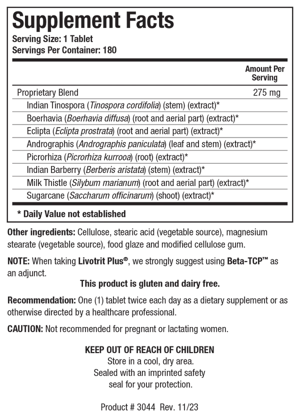 Livotrit Plus® (Ayurvedic)
