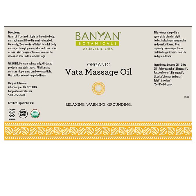 Vata Massage Oil
