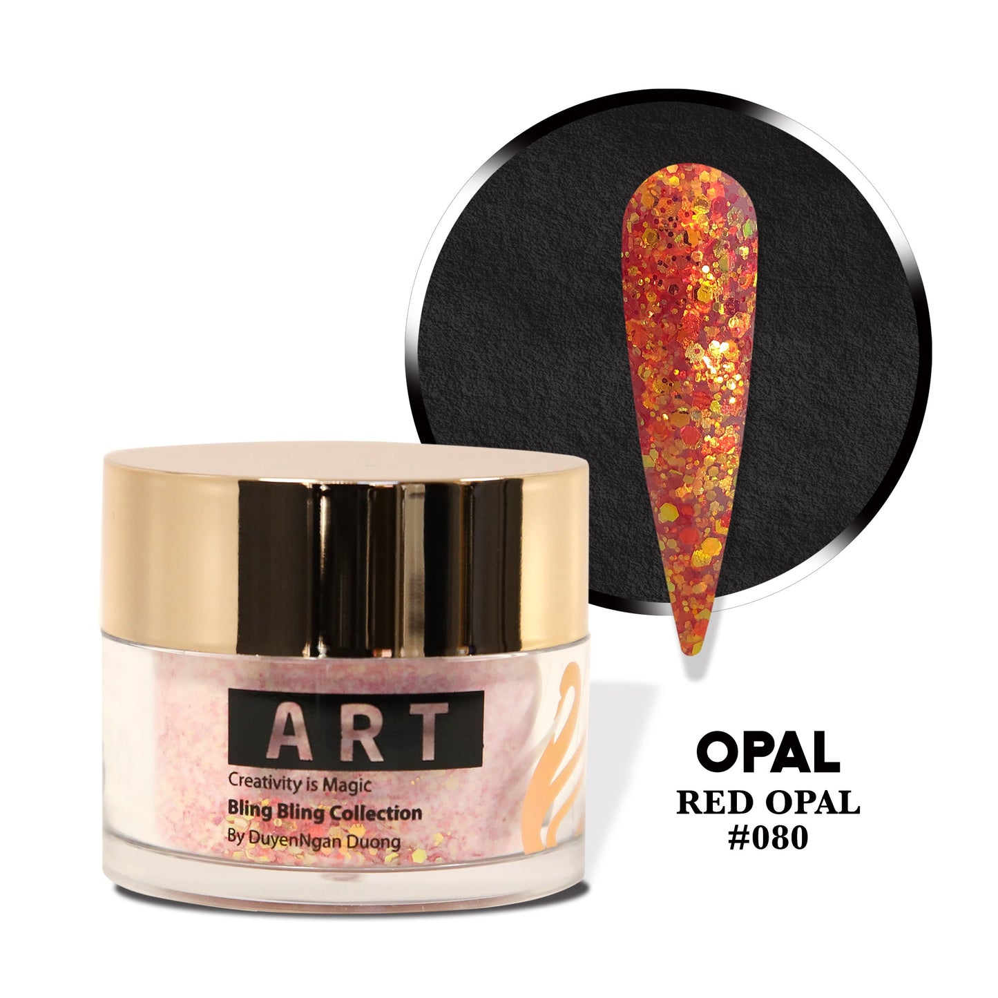 Glitter Powder | #72 - #88 Opal Collection 17 Colors