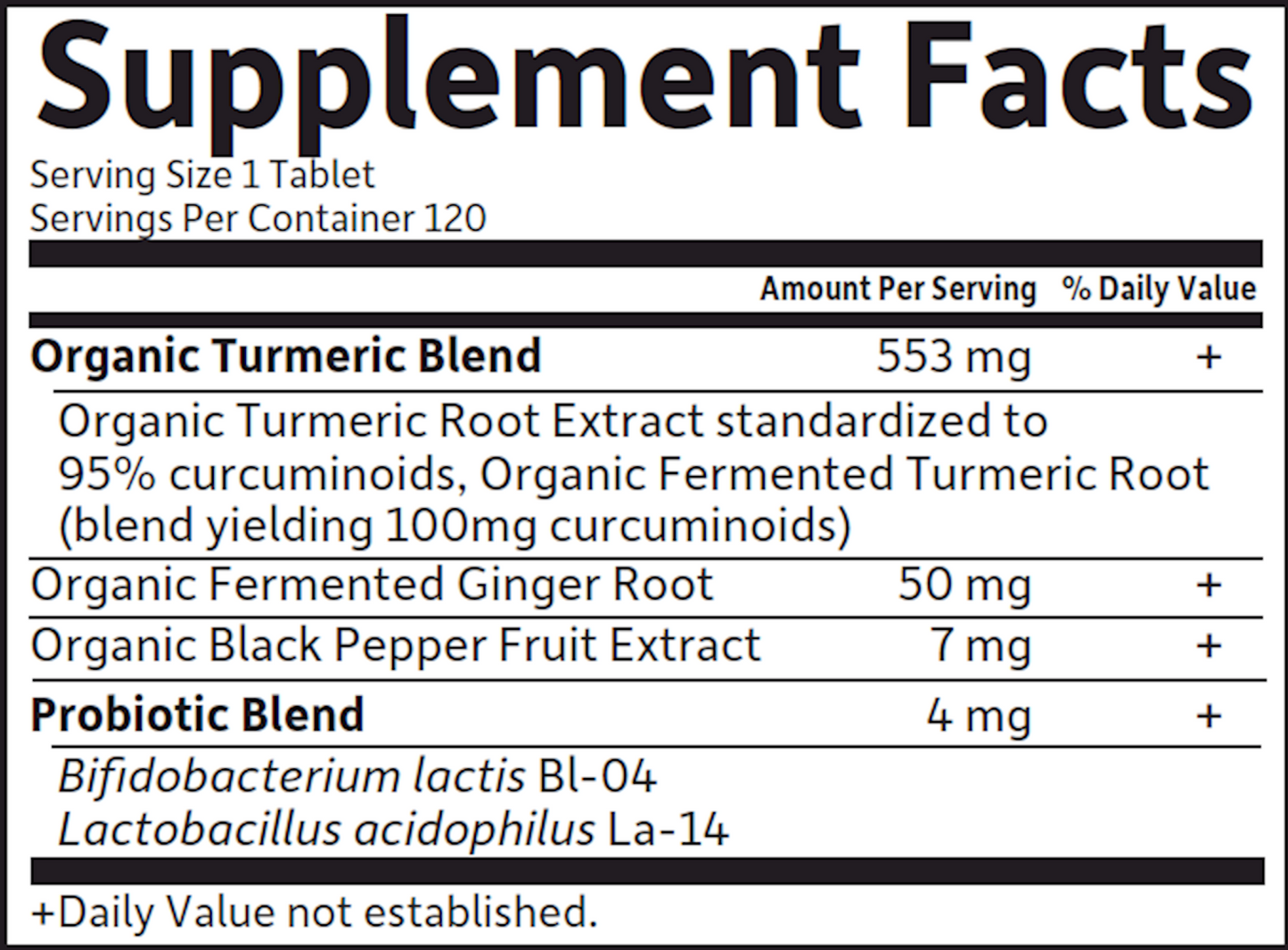 Extra Strength Turmeric Org.