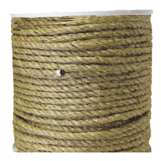 Mibro 644871TV Natural Sisal Rope, 1" x 65'