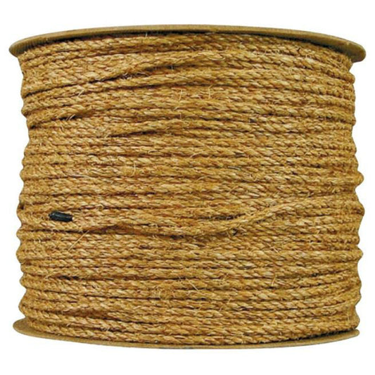 Wellington 28767 Manila Fiber Twisted Rope, 1/4" x 1200'