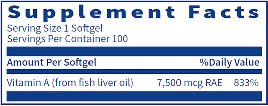 Vitamin A 25000 IU