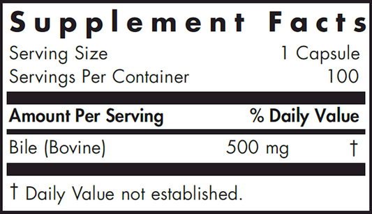 Ox Bile 500 mg