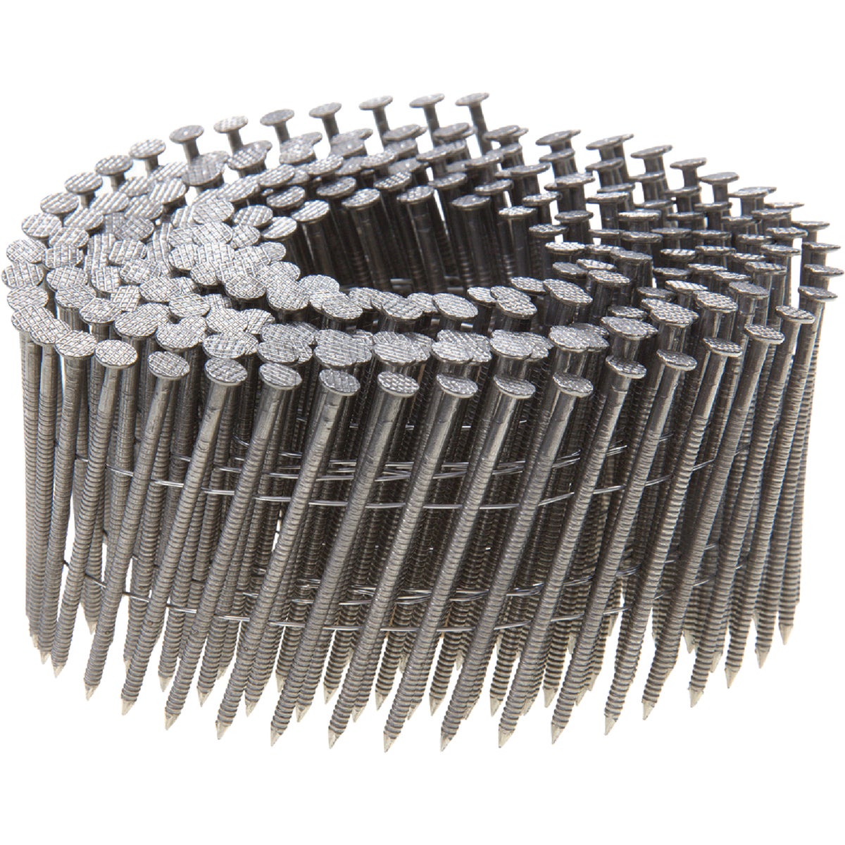 Grip-Rite PrimeGuard Max 15 Degree Wire Weld 304-Stainless Steel Coil Siding Nail, 2 In. x .090 In. (1200 Ct.)