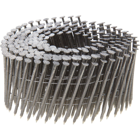 Grip-Rite PrimeGuard Max 15 Degree Wire Weld 304-Stainless Steel Coil Siding Nail, 2 In. x .090 In. (1200 Ct.)