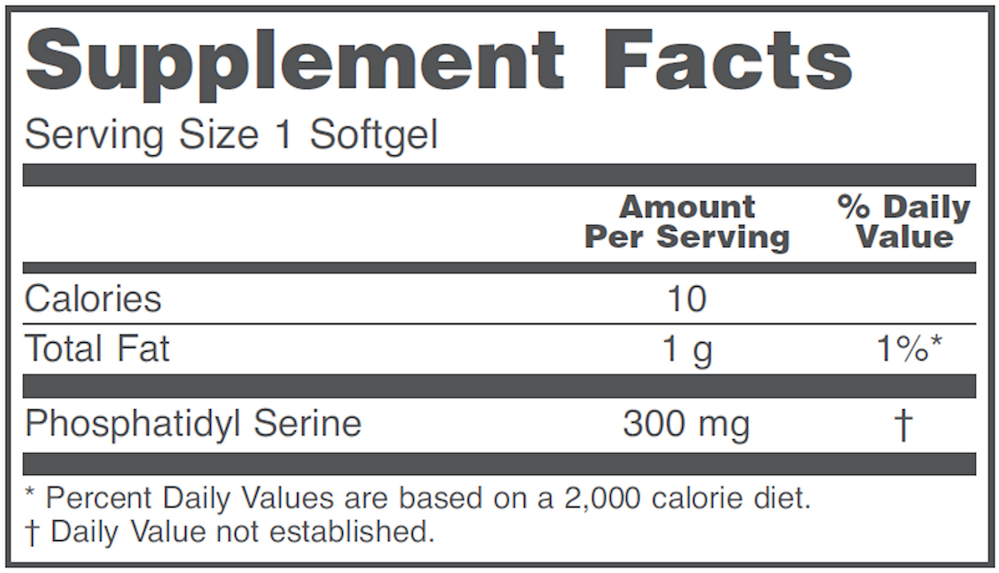 Phosphatidyl Serine 300 mg