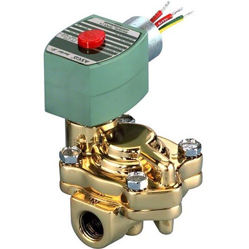 ASCO 8221G001 120/60 110/50 3/8 X 9/16 2NC BRASS 6.1/F W A
