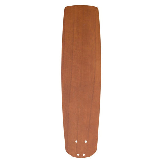 kathy ireland HOME by Luminance Solid Wood Blades 25-in Teak Ceiling Fan Blade B78TK Set of 5 Blades