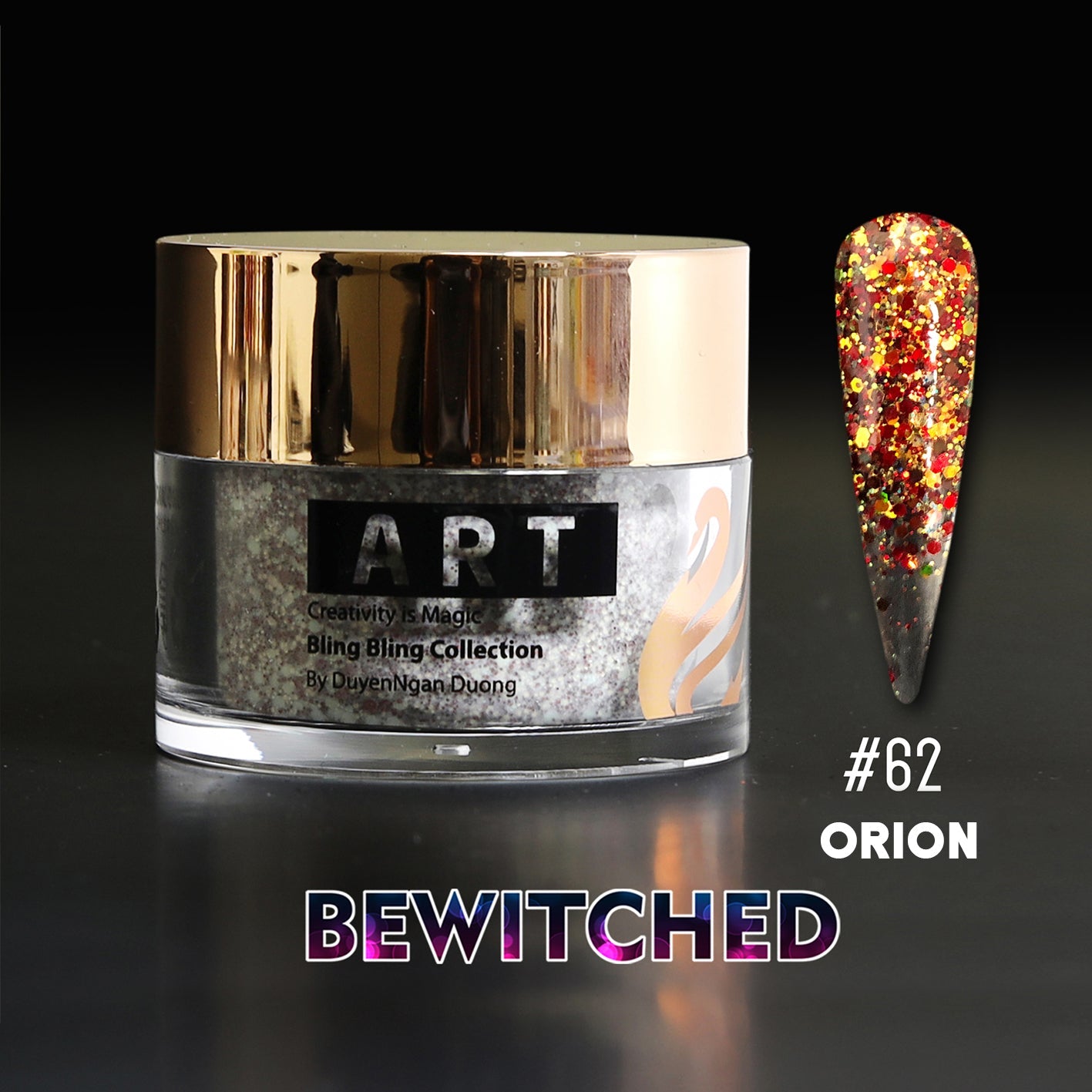 Glitter Powder | #60 - #71 Bewitched Collection 12 Colors
