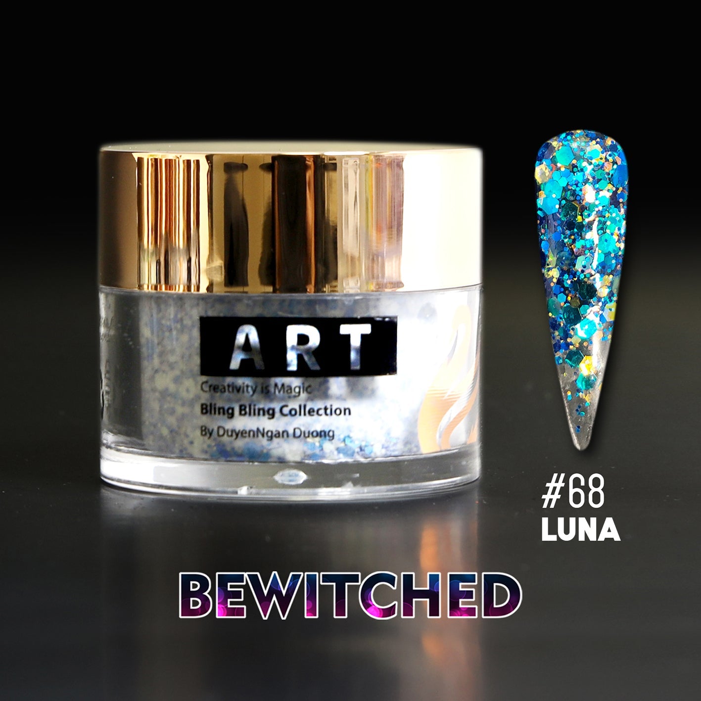 Glitter Powder | #60 - #71 Bewitched Collection 12 Colors