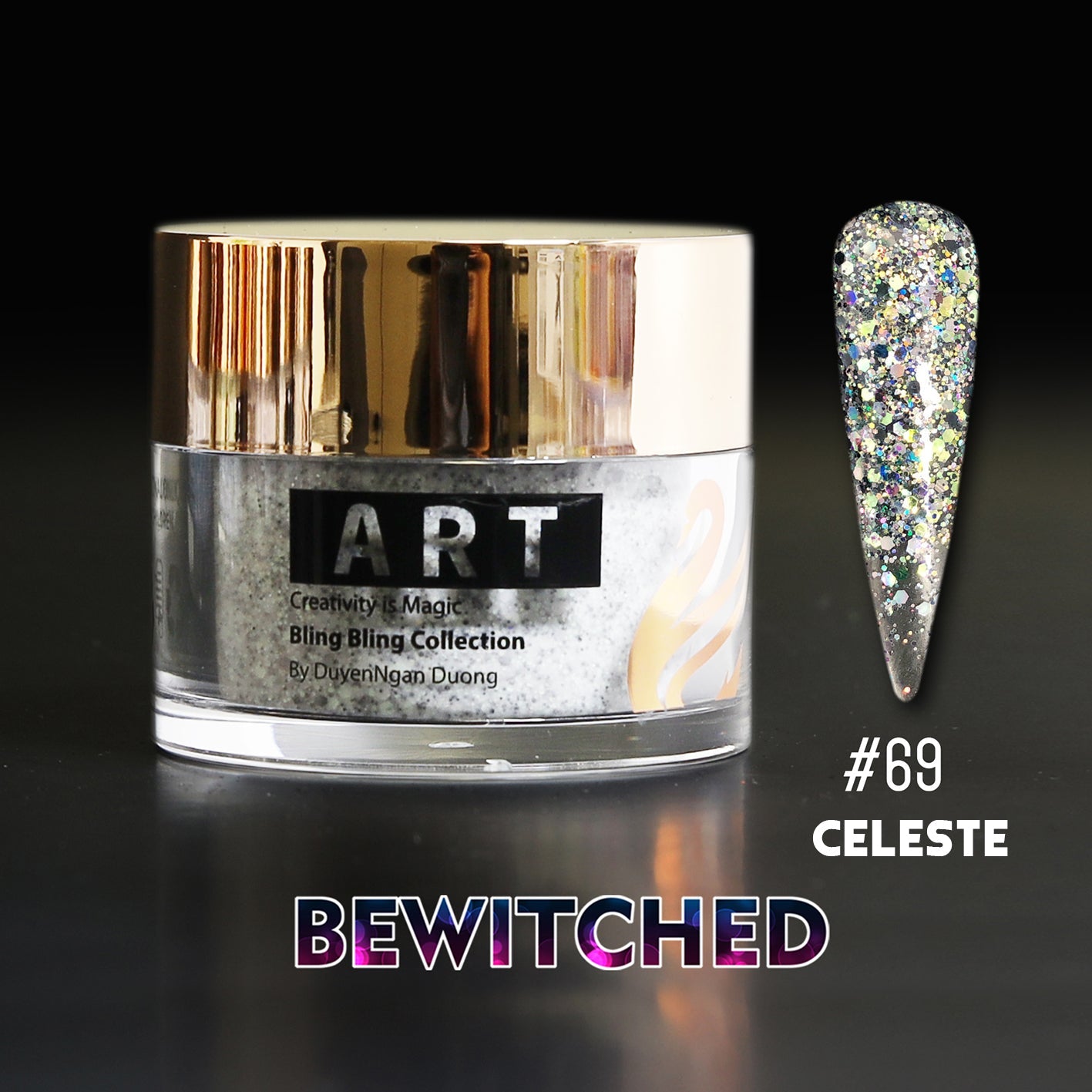 Glitter Powder | #60 - #71 Bewitched Collection 12 Colors