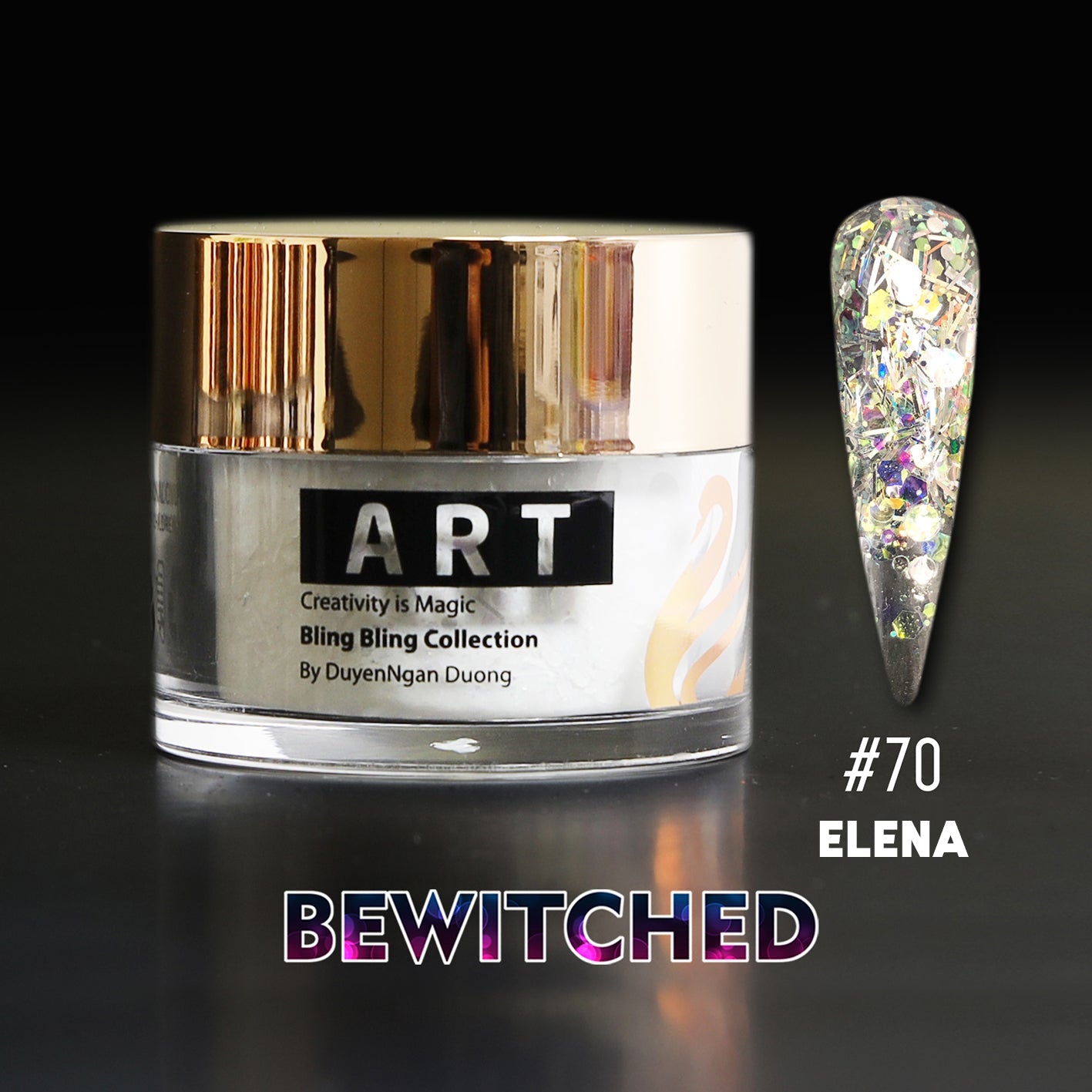 Glitter Powder | #60 - #71 Bewitched Collection 12 Colors