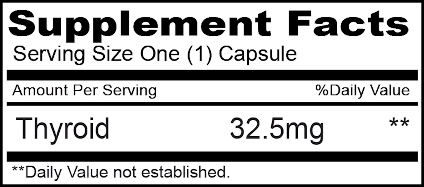 Thyroid 32.5 mg