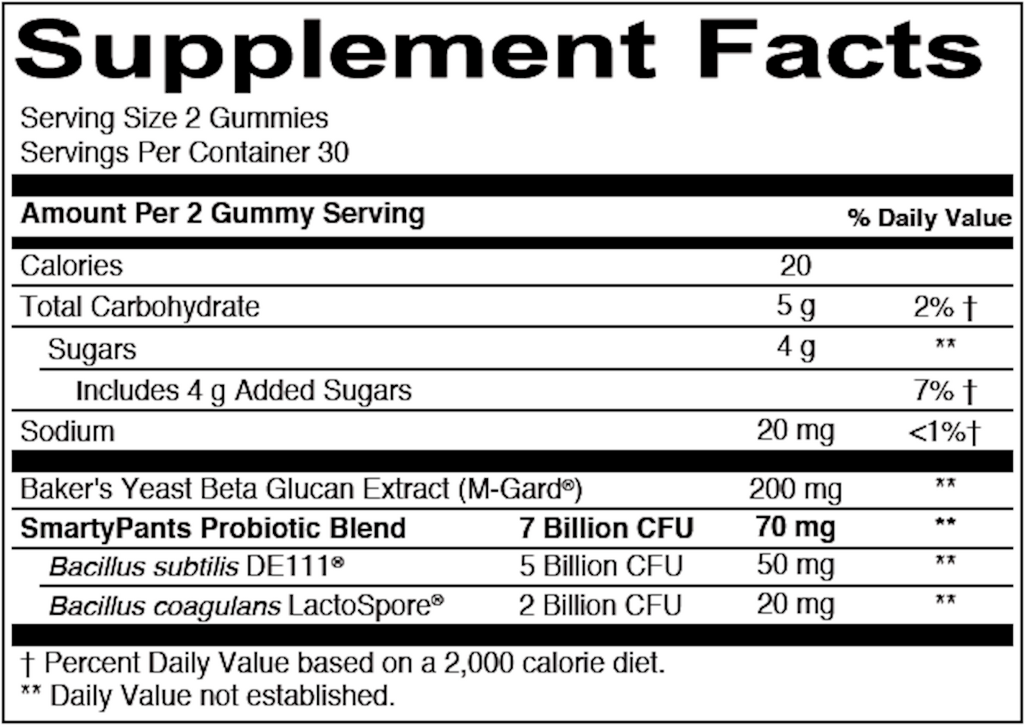 Adult Probiotic Blueberry
