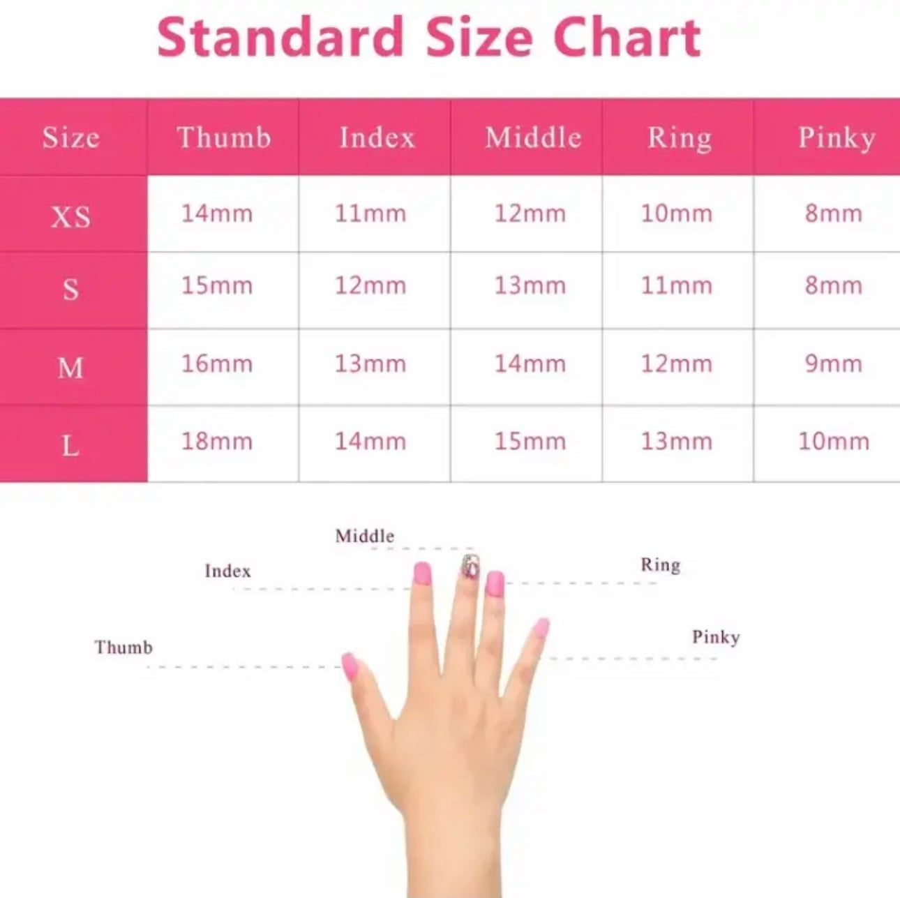 Press On Nails / Salon quality / Generous Q
