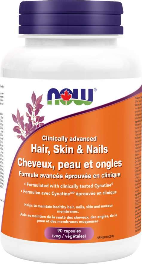 NOW Clinically Advanced Hair, Skin & Nails (90 VCaps)