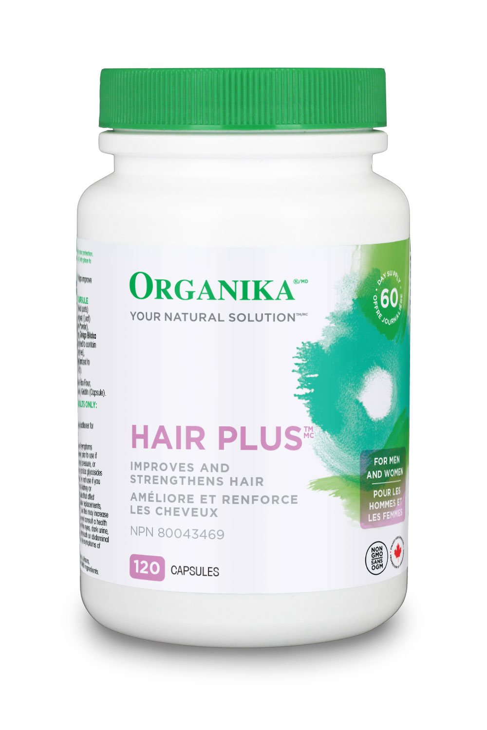 Organika Hair Plus (120 Capsules)