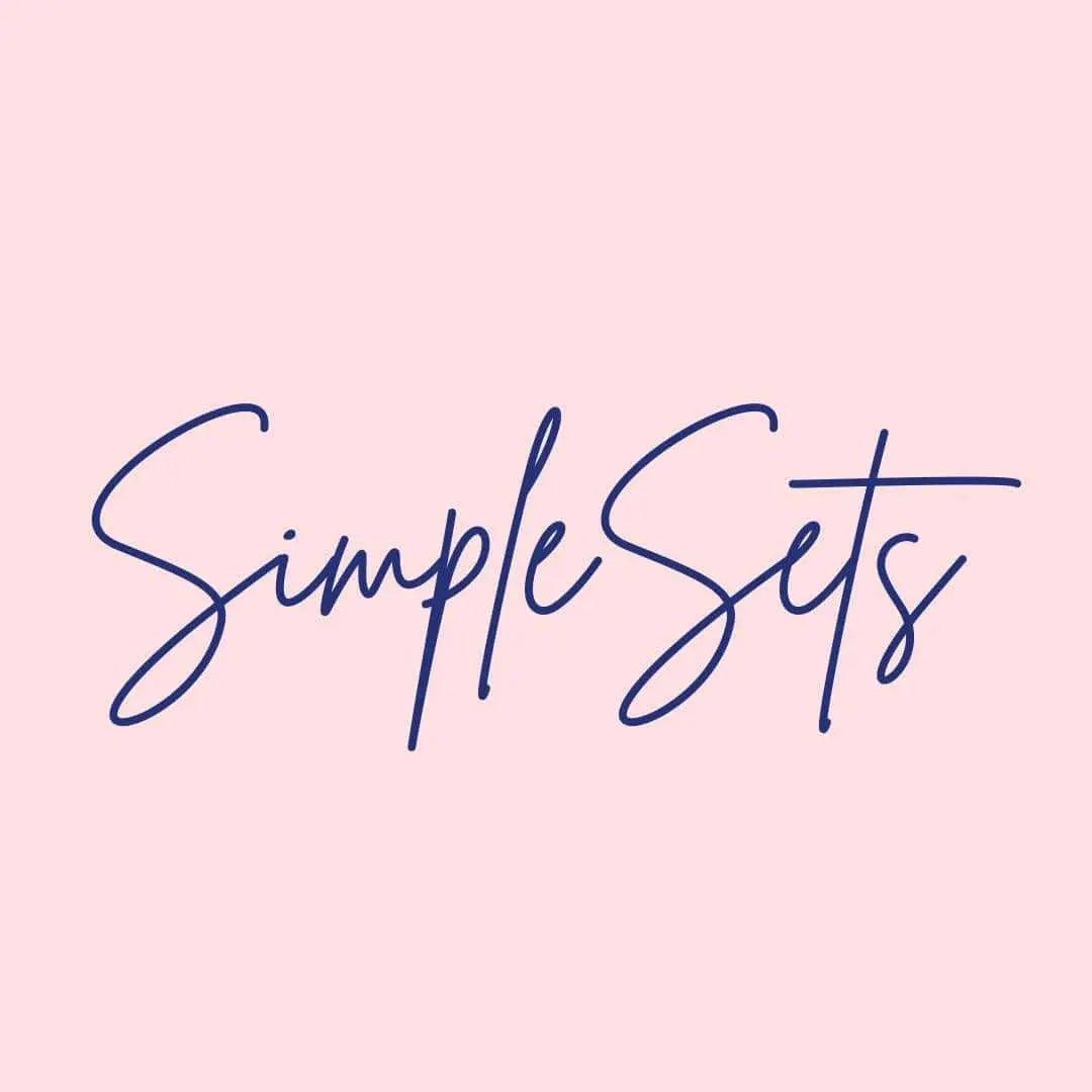 Simple Sets