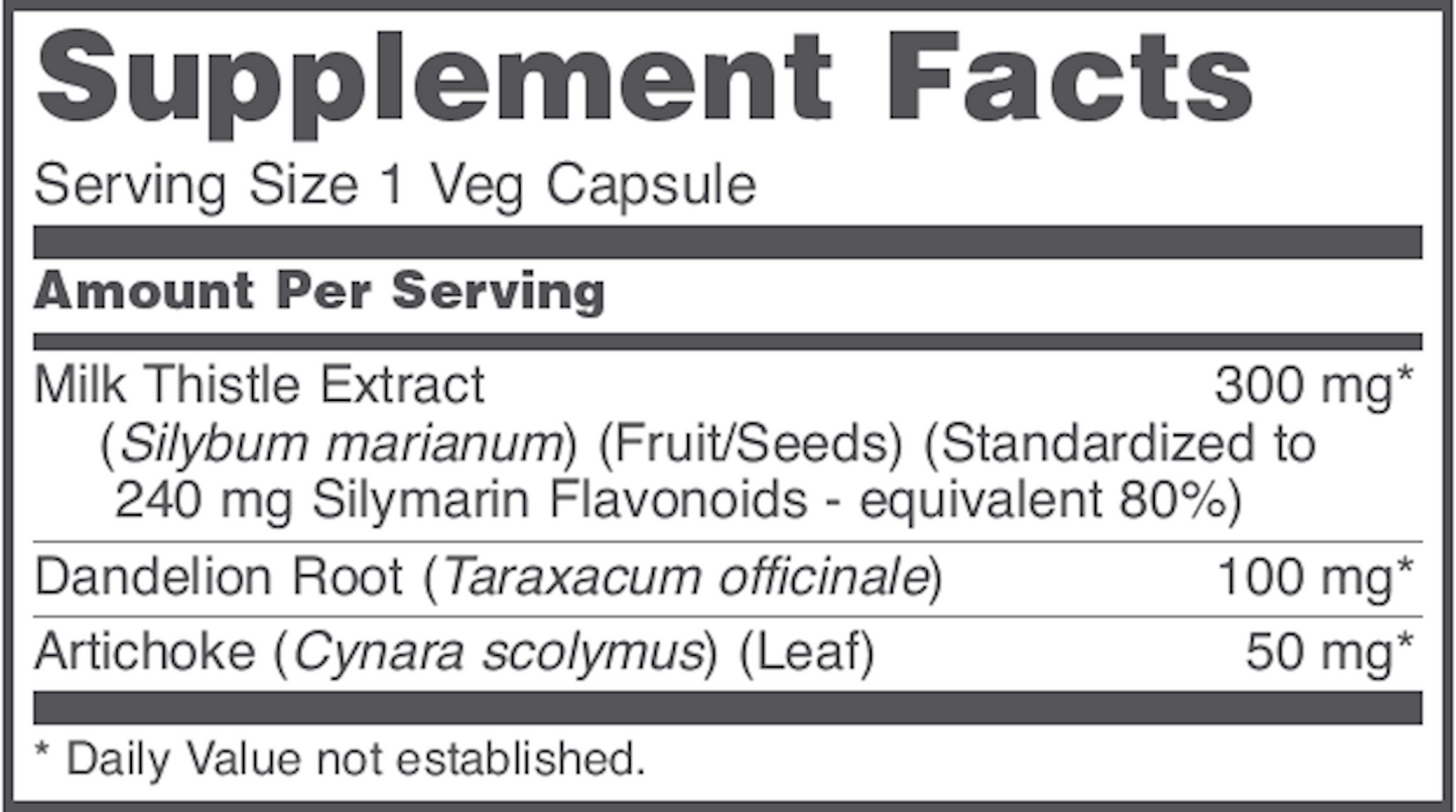 Milk Thistle Extract 300 mg