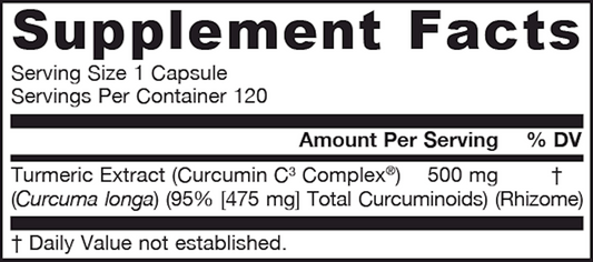 Curcumin 95 500 mg
