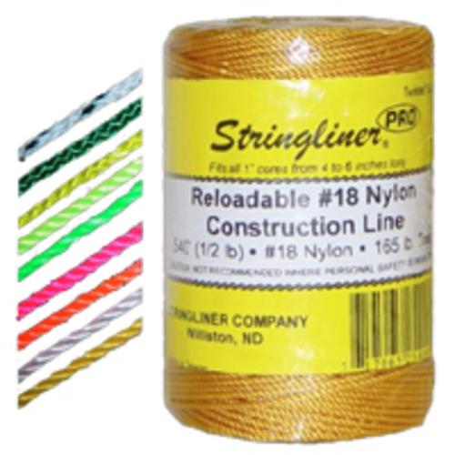Stringliner 35759 Twine 1000 FT Braid Flo Orange,  #18
