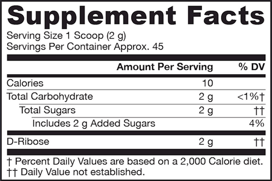 D-Ribose Powder (100% Pure)